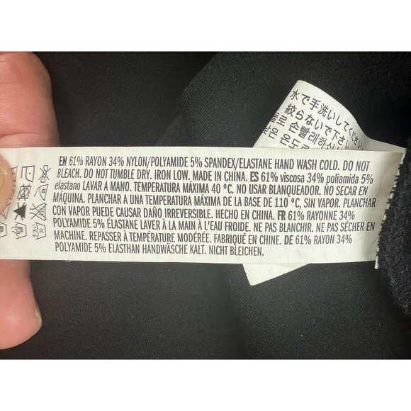 Pomander Place x Tuckernuck - Sue Sweatshirt Black Minimalist Dress M/L - Picture 5 of 7